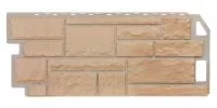 Фасадная панель «FineBer», камень бежевый