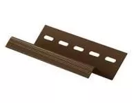КОРИЧНЕВЫЙ Сливная планка к сайдингу (3,05 м) 20шт/уп
