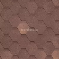 Гибкая черепица Шинглас (Shinglas) Классик Кадриль (Сникс/Виски) /1 кв.м/