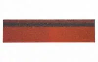 Конек/Карниз Шинглас (Shinglas) 12х0,3/20х0,25 ЭКСТРА КРАСНЫЙ для Оптима /1 уп/