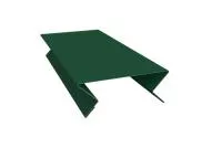 Планка угла внутреннего составная верхняя 0,45 Drap RAL 6005 зеленый мох