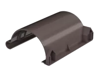 ТН МАКСИ 152/100 мм, соединитель желоба, коричневый, шт.