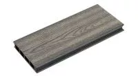 Террасная доска DOS EXCLUSIVE шовная, Темный шоколад с тиснением под дерево, 3 метра