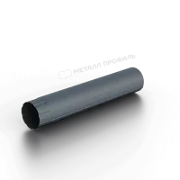 Труба водосточная D100х3000 Foramina Freeze (FRZ_D-01-Grey\Grey-0.5)