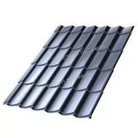 Металлочерепица МЕТАЛЛ ПРОФИЛЬ Ламонтерра (PURMAN-20-Galmei-0.5)