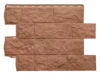 Фасадная панель «Альта-Профиль», ЭКО туф терракотовый