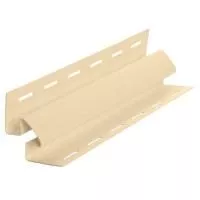 ВАНИЛЬ Внутренний угол к сайдингу (3,05 м) 20шт/уп TECOS