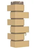 Угол фасадной панели «Альта-Профиль», кирпич клинкерный жёлтый