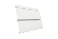 Квадро брус 0,5 Satin с пленкой RAL 9003 сигнальный белый