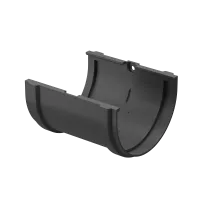 Соединитель желобов PREMIUM, графит