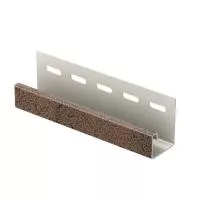 МАГМА J-профиль к сайдингу колл. СТОУН-ХАУС S-Lock серия КЛИНКЕР БАЛТИК (3,05 м) 20шт/уп