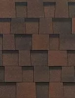 Ламинированная черепица Серия DRAGON STANDARD, тёмно-коричневый