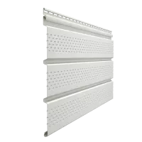 Софит PREMIUM, Софит T4 с полной перфорацией, пломбир