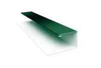Планка П-образная БХ new 0,45 PE с пленкой RAL 6005 зеленый мох