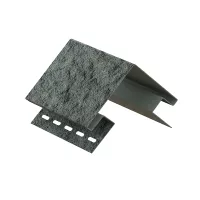 ИЗУМРУДНЫЙ Наружный угол к сайдингу колл. СТОУН-ХАУС серия КАМЕНЬ (3,05 м) 5шт/уп