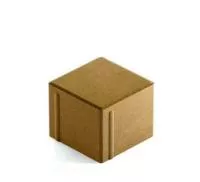 Тротуарная плитка Steingot Сити 80 из серого цемента с полным прокрасом квадрат оливковая 100х100х80 мм