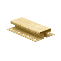 ЗОЛОТОЙ Соединительный профиль к сайдингу колл. ТИМБЕР-БЛОК серия ДУБ (3,05 м) 5шт/уп