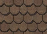 Гибкая черепица CertainTeed Carriage House brownstone