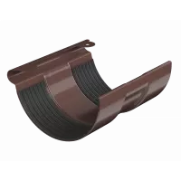 ТН МВС Стандарт 125/90 мм соединитель желоба коричневый шт.