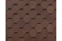 RoofShield черепица Классик Стандарт (3м2) Коричневый топаз