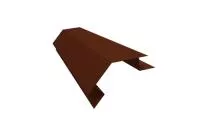 Угол внешний сложный 135гр БХ new 0,5 GreenCoat Pural BT, matt RR 29 красный (RAL 3009 оксидно-красный)