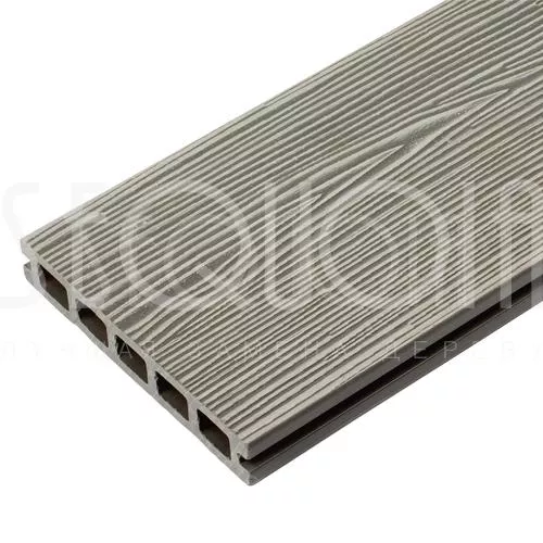 Доска террасная SEQUOIA DUAL 3D WOOD GRAY 146x24x6000мм