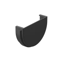 Заглушка желоба PREMIUM, графит