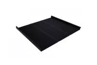 Фальц двойной стоячий Line Grand Line 0,5 GreenCoat Pural BT, matt с пленкой на замках RR 33 черный (RAL 9005 черный)