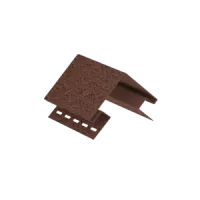ТЕРРАКОТОВЫЙ Наружный угол к сайдингу колл. СТОУН-ХАУС серия КЛИНКЕР (3,05 м) 5шт/уп