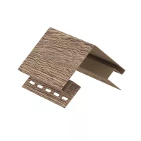 ЛИСТВЕННИЦА МЕДОВАЯ Наружный угол к сайдингу колл. ХОКЛА (3,05 м) 5шт/уп