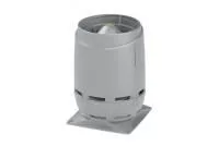 FLOW160S вентиляционный выход + основание 300x300 светло-серый