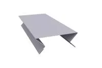 Планка угла внутреннего составная верхняя 0,45 Drap RAL 7004 сигнальный серый