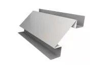 Планка угла внутреннего сложного Экобрус Grand Line 0,45 PE с пленкой RAL 9003 сигнальный белый