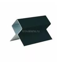 Планка внешнего угла БЕТЭКО 3м (RAL 9011)