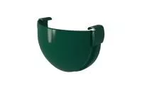 Заглушка желоба Дизайн 135 ПВХ Grand Line зелёный (RAL 6005)