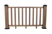 Ограждение из ДПК POLIVAN 3D 125х960х1575 мм (Песочный)