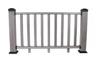 Ограждение из ДПК POLIVAN 3D 125х960х1575 мм (Светло-коричневый)