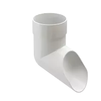 Наконечник для водосточной трубы PREMIUM, пломбир