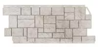 Фасадная панель «FineBer», дикий камень жемчужный