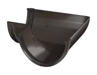 ТН ПВХ 125/82 мм, угол желоба 90°, темно-коричневый, шт.