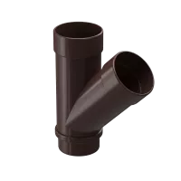 Тройник 45˚ LUX, шоколад