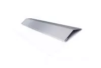 Планка стартово-финишная (Блок-хаус, Экобрус) Grand Line 0,45 PE с пленкой RAL 9006 бело-алюминиевый