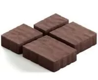 Тротуарная плитка Steingot Гранито из серого цемента с полным прокрасом темно-коричневая мультиформат