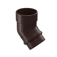 Колено 45˚  LUX, шоколад