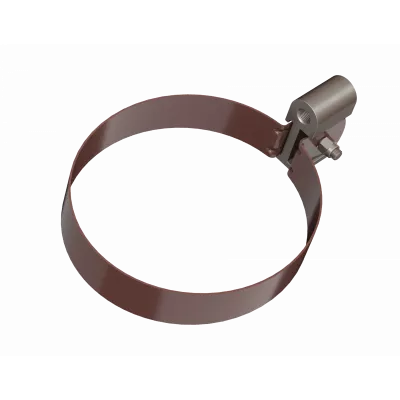 ТН МВС Стандарт 125/90 мм хомут трубы коричневый шт.
