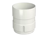 ТН МАКСИ 152/100 мм, муфта трубы, белый, шт.