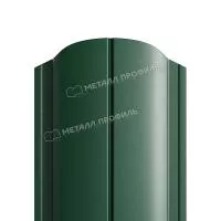 Штакетник металлический МЕТАЛЛ ПРОФИЛЬ ELLIPSE-O 19х126 (PURMAN-20-6005-0.5)