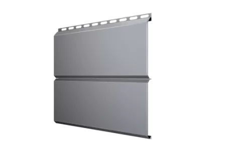 ЭкоБрус 0,345 0,5 Satin RAL 9006 бело-алюминиевый