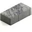 Брусчатка Steingot Color Mix Stein Chrome №14 прямоугольник 200х100х60 мм