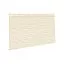 Скандинавская доска узкая фактурная, 3 м Слоновая кость (RAL1015)